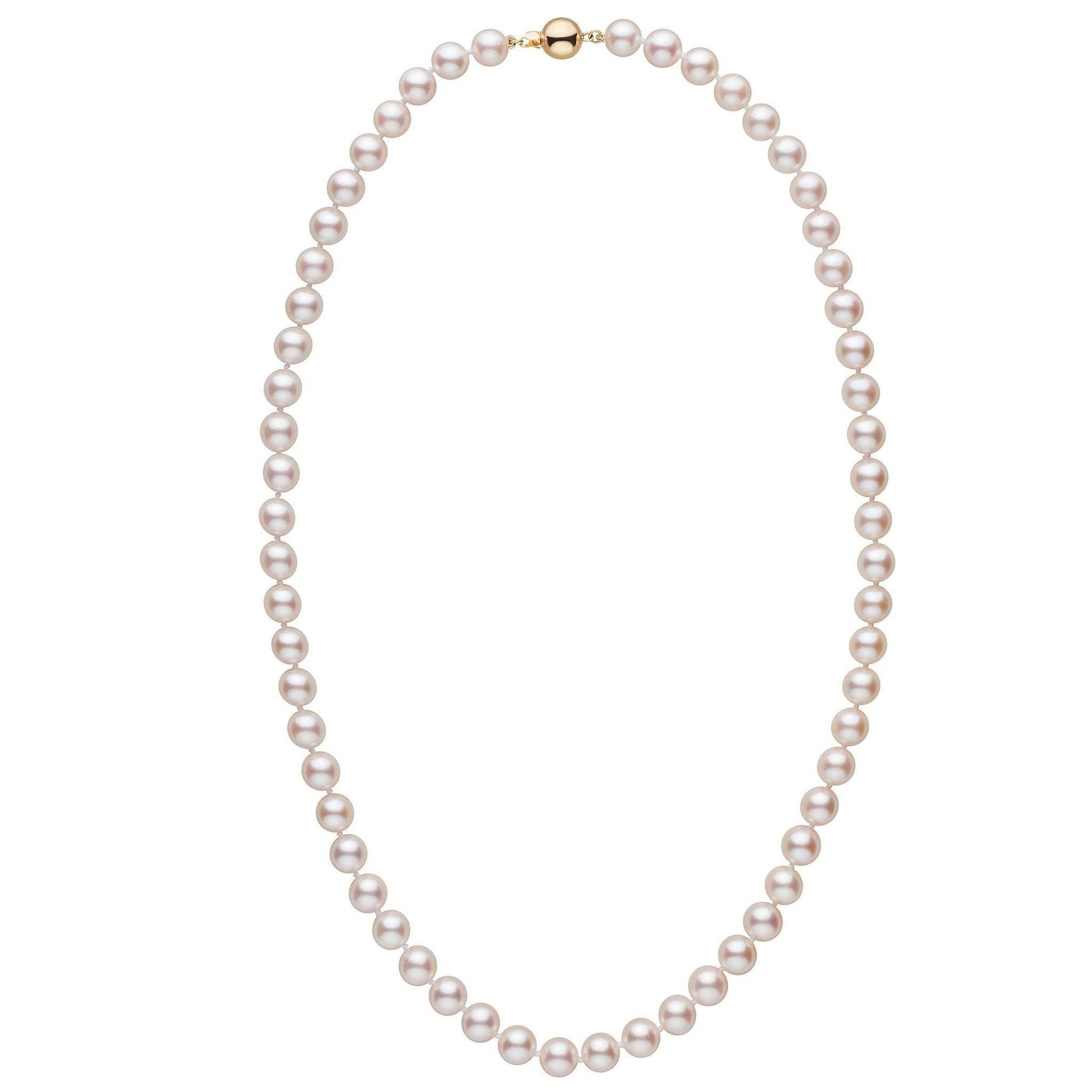Amazon.com: 14K White Gold 1/100 Ct Diamond & White 7-7.5mm Freshwater  Cultured Pearl Pendant Necklace (G-H, SI1-SI2), 18
